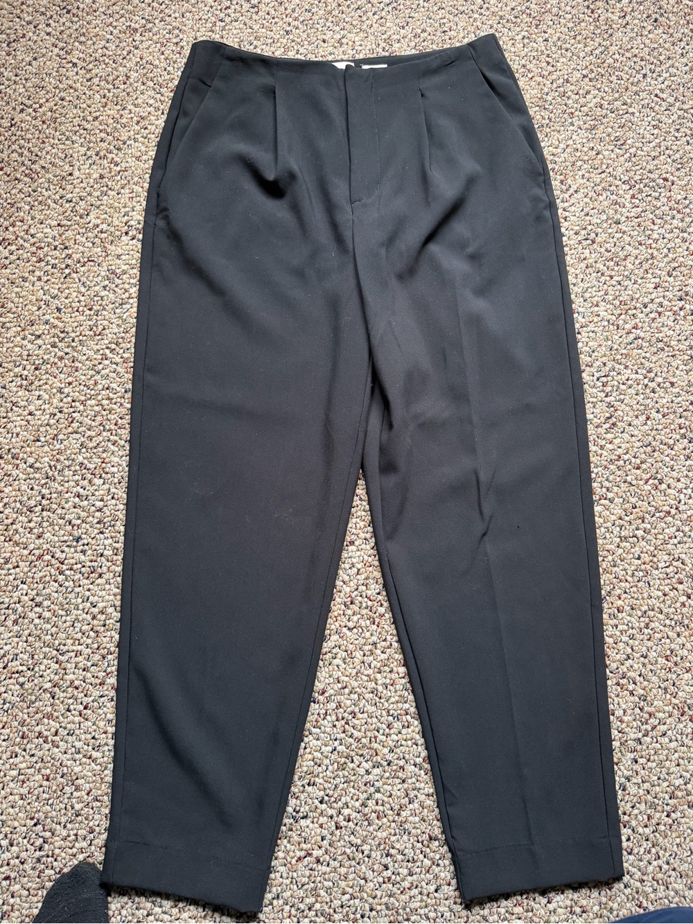 a new day Black Womens Dress Pants - Tailored Pleat Front